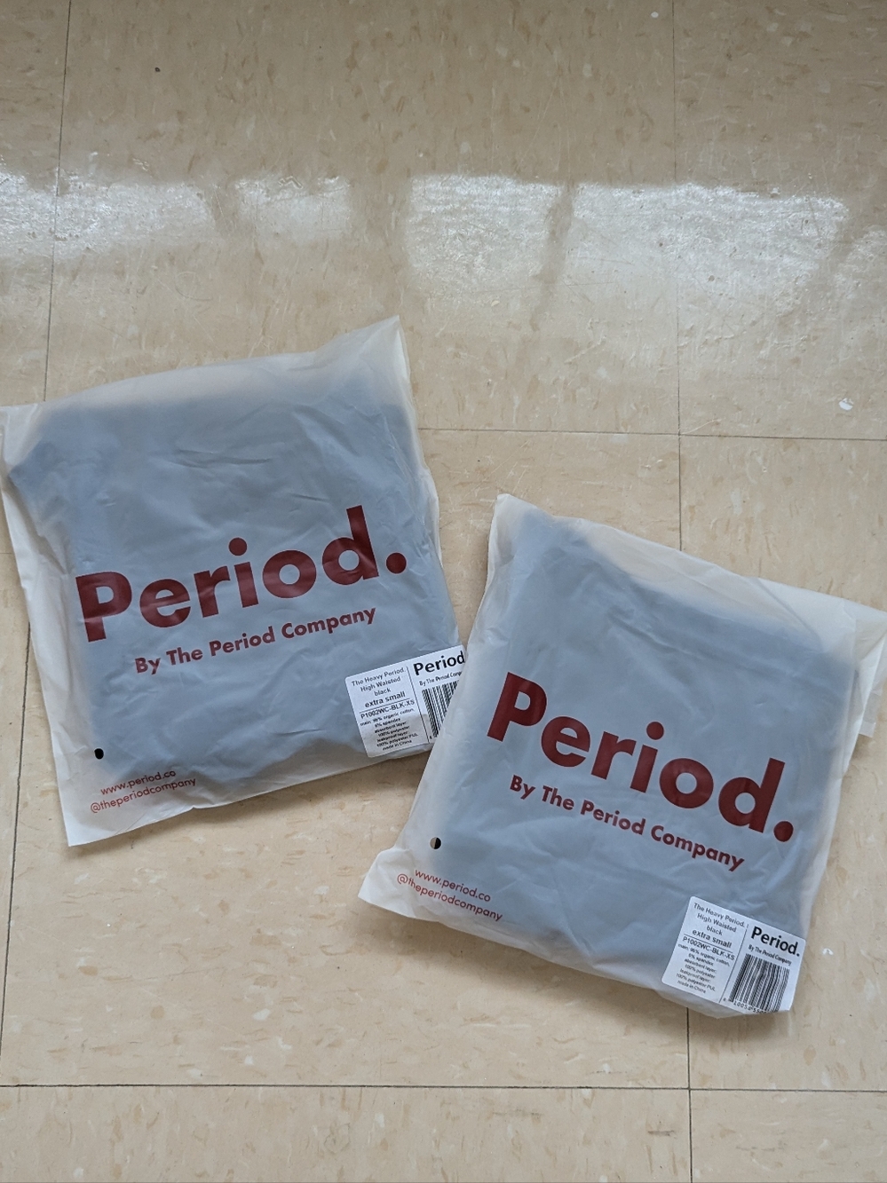 Period. By The Period Company High Waisted Black period Underwear